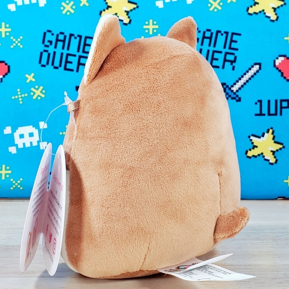 Squishmallow Reginald the Corgi Dog 5" UltraSoft Valentine's Day Plush Toy NWT - Picture 5 of 12